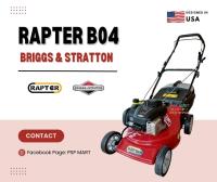 BRIGGS &amp; STRATTON/RAPTER รุ่น B04 รถเข็นตัดหญ้าสี่ล้อเข็น เครื่องยนต์เบนซิน