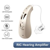 ZZOOI Rechargeable Hearing Aids Digital Hearing Aid Sound Amplifier Wireless Audiofo for Elderly Moderate to Severe Loss Dropshipping