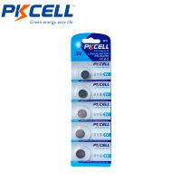 (มีในสต็อก) 5ชิ้น PKCELL แบตเตอรี่ปุ่ม CR1216ลิเธียมเซลล์เหรียญ3โวลต์ DL1216, BR1216, ECR1216, 5034LC,สำหรับนาฬิกาของเล่นอิเล็กทรอนิกส์ระยะไกล **