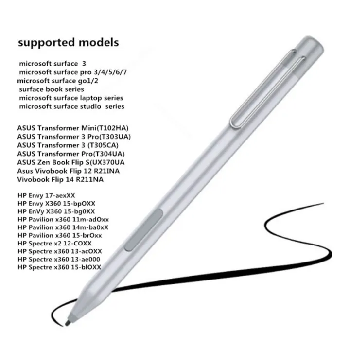 Suitable for Microsoft Surface stylus Go Pro7/6/5/4/3/Book Go ASUS  Transformer HP Envy SONY ACER electronic pen stylus 