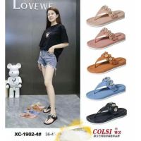 [A NEW HOT]รองเท้าแตะ Flip Flops MODE Korea ใหม่สำหรับผู้หญิง (เพิ่ม1ขนาด)