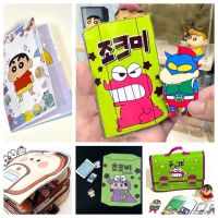 SPROUT Montessori หนังสือเงียบเด็ก Crayon Shin-Chan ทำด้วยมือชินจังยุ่งขนมปัง3D สมุดสะสมสติ๊กเกอร์เด็กผู้หญิง