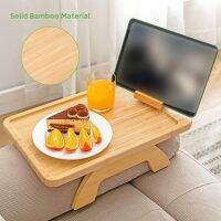 【CC】 Sofa Tray Table Armrest Clip-On Practical TV Snack Snacks