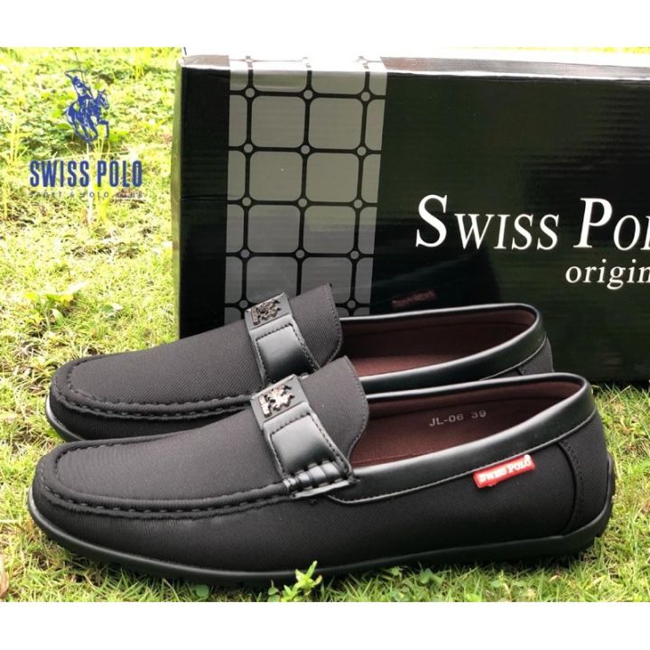 Swiss Polo Casual Lifestyle Smart Look Men Loafer Shoes / Kasut Sampan  Lelaki Polo Bergaya | Lazada