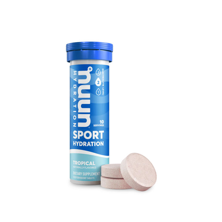 nuun-sport-hydration-เกลือแร่ชนิดเม็ด-มี-5-รสชาติ-ป้องกันตะคริว-เกลือแร่อัดเม็ด-เกลือเเร่-เกลือแร่ออกกำลังกาย-เม็ดฟู่