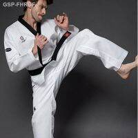 ◎✈❣WTF Dobok Uniforme สำหรับ Adultos E Crianças ชุดคาราเต้ Unisex เทควันโด TKD ชุดเครื่องแบบ