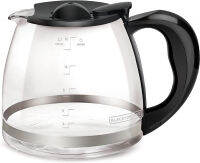 BLACK+DECKER 12-Cup Replacement Carafe with Duralife Construction, Glass,