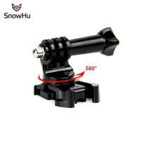 Snowhu ฐานตะขอแบบโค้งงอรูปตัว J หมุนได้360องศาติดตั้งอะแดปเตอร์สำหรับ Gopro Hero 8 7 6 5 4สำหรับ Gp203b Xiaomi Yi 4K Eken