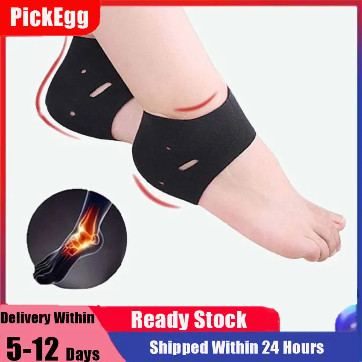 PickEgg Plantar Fasciitis Therapy Wrap Heel Foot Pain Arch Support Ankle Brace Heel Warm Protector Insole Orthotic