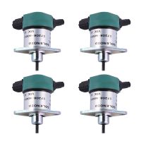 4X for Kubota D1005 D1105, D905 Solenoid Shutdown 17208-60015 17208-60016 17208-60017 12V Stop Magnet Fuel Shutdown