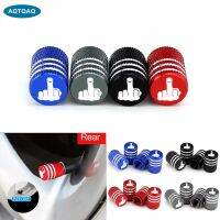 【CW】♛☽  4Pcs/Set Middle Tire Stem Caps Aluminum Car Dustproof Air