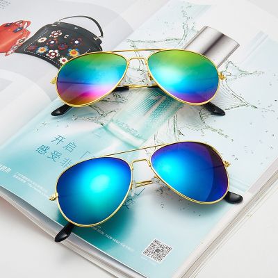 2022 Stylish Fashion Pilot Style Optical Glass Lens Sunglasses Vintage Classic Brand Design Sun Glasses Oculos