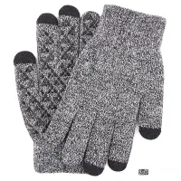 Touchscreen Gloves Men Adult Plus Knitted Warm Woolen Gloves Autumn Winter Thermal Warm Full Finger Socks