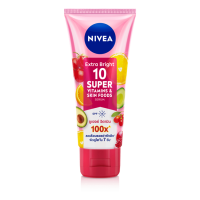 NIVEA นีเวีย เอ็กซ์ตร้า ไบรท์ 10 ซูเปอร์ วิตามิน แอนด์ สกิน ฟู้ด เซรั่ม 180 มล.