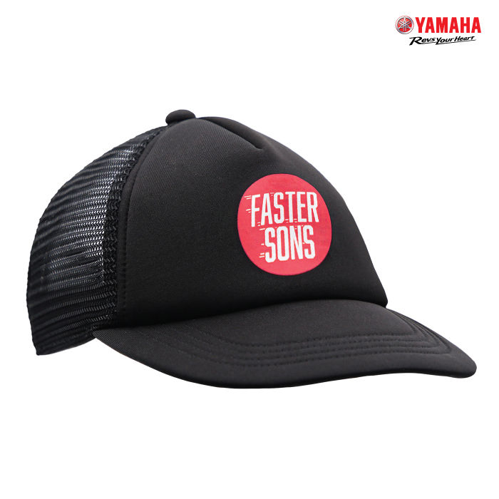 yamaha-หมวกแก๊ปfaster-sonsสีดำ