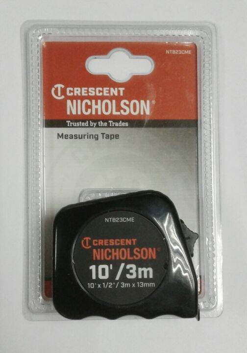 Nicholson Tape Measure 3 Meters 10 Feet Lazada Ph