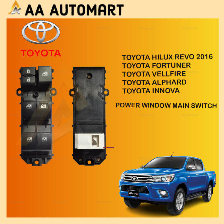 Jaminan Toyota Hilux Revo/Fortuner/Innova/Vellfire/Alphard Main Switch