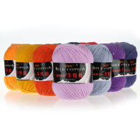 milk cotton yarn 3ply 50g