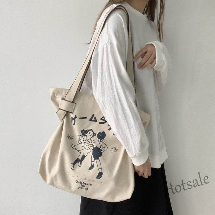 hot-sale-c16-large-capacity-canvas-bag-female-student-bag-single-shoulder-personality-japanese-retro-yoga-travel-bag-female-canvas