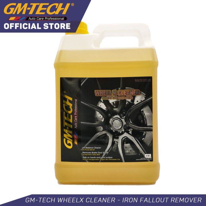 GMTECH Iron X Wheel Cleaner Iron Fallout Remover (4L) Lazada