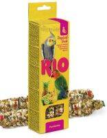 RIO ขนมนก สำหรับนกแก้วขนาดเล็ก รสผลไม้รวม (75gx2แท่ง)