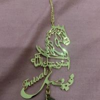 ☃▲♘  Custom Arabic Name Necklace Personalised Car Pendant  Necklaces Personalizado Accessory Chain