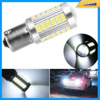 หลอดไฟสัญญาณเลี้ยว LED ° ทั้ง150 33SMD สีขาว1156 BAU15S PY21W ไฟท้าย