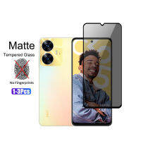 ไม่มีการกระจกอย่างหนา Matte ลายนิ้วมือสำหรับ RealmeC53 Realme C53 N53 Narzo RealmeNarzoN53ปกป้องหน้าจอฝ้า2023 4G คลุมทั้งหมดฟิล์มป้องกันที่คลุมกาว