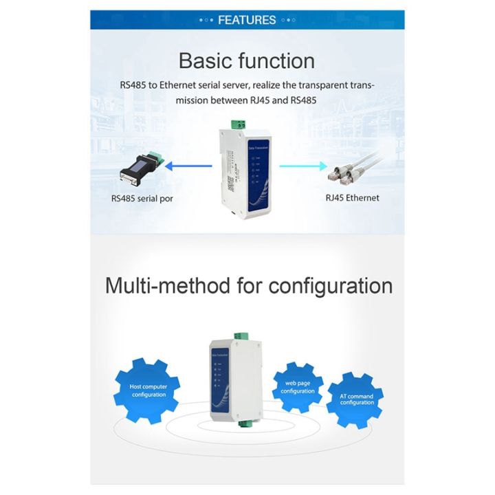 rs485-rail-style-serial-port-to-rj45-ethernet-serial-sever-na111-industrial-standard-dc8-28v-data-transmission