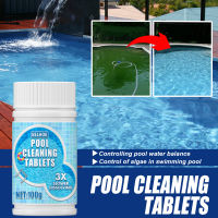 Eelhoe Swimming Pool Effervescent Cleaning Tablets In Addition To Bacteria Multi-Functional Detergent Pool To Improve Water Quality Cleaning