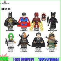 Lzyancy【สต๊อกพร้อมแล้ว】 Leging Minifigures Super Heroes ร่อนเร่ของเล่นบล็อกตัวต่ออะควาแมนแฟลชค้างคาว-แมน【cod】