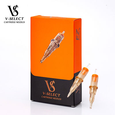 EZ V Select Tattoo Cartridge Round Shader (RS) Needles #12 ( 0.35 MM) #10 (0.30) for Rotary Machine Grips 20 PcsBox