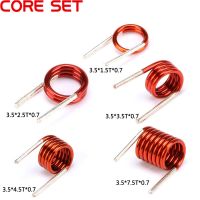 50pc coilcraft inductor 3.5x7.5tx0.7 Copper Wire Hollow Coil Inductance Remote Control FM Inductor 3.5x1.5/2.5/3.5/4.5/7.5Tx0.7