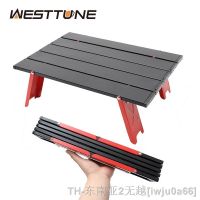 hyfvbu﹉∋✾  Table Camping Aluminum Alloy Outdoor Roll for Barbecue Folding Computer Bed Desk