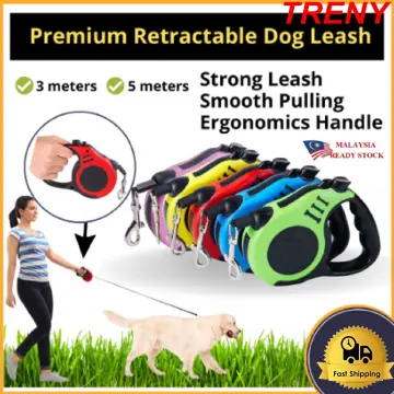 Retractable dog 2024 lead 20m