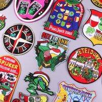 Eindhoven Oeteldonk Club Emblem Patch Iron On Patches On Clothes Frog Carnival For Netherland Embroidered Patches For Clothing