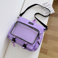 Ita Bag Backpack Clear Pocket For Women Large Capacity Girls Transparent Shoulder Itabag clear display Street Backpack H203