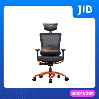 GAMING CHAIR (เก้าอี้เกมมิ่ง) COUGAR ARGO (BLACK-ORANGE) (ASSEMBLY REQUIRED)