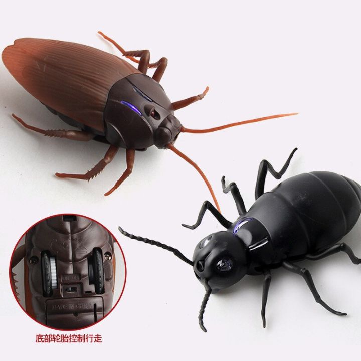 rc-รีโมทคอนโทรลอินฟาเรดมดแมงมุมแมลงสาบของเล่นสัตว์หลอกลวง-kids-toys-ก่อกวนของขวัญแปลกๆ