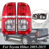 คู่ไฟท้ายสีแดงสำหรับรถยนต์,ไฟเบรคหลังโคมไฟถอยหลังสำหรับ Toyota Hilux 2005-2015