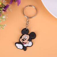 【Ready Stock】Free Gift Cute Cartoon Animation PVC Soft Rubber Keychains Personalized Ornaments Silicone Gift Keyrings