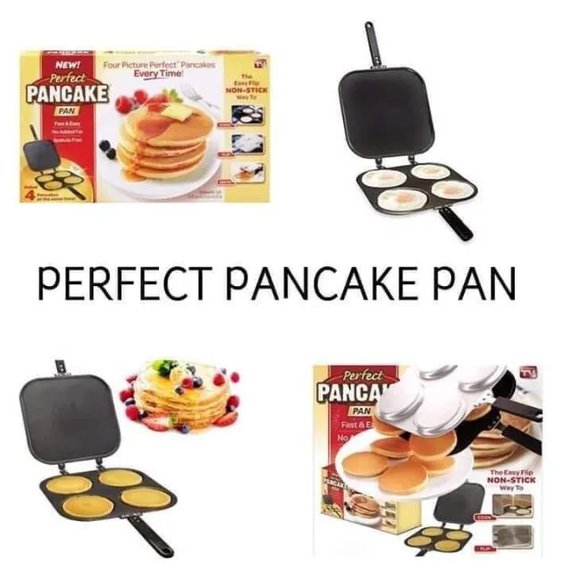 Perfect Pancake Maker Pan Flipjack Omelette Flip Jack Eggs Crepes