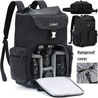 CADeN Camera Backpacks Water-resistant Large Capacity Bags for Nikon Canon Sony DSLR Len Tripod Outdoor Travel Bag for Men Women