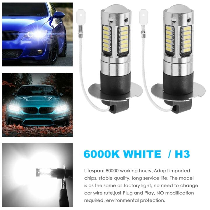2pcs-h3-super-bright-led-fog-driving-drl-light-bulbs-kit-6000k-white