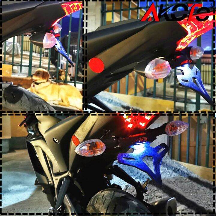 Moto Fender Eliminator Tail Tidy License Plate Holder Bracket Led Light For Yamaha Yzf R3 Mt25 Mt03 Mt 03 Fz03 Yzf R25 2014 2018 I.457813609