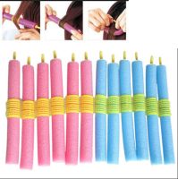 【ATG】12ชิ้น SoftFoamCurler Roller Easy Curlring จัดแต่งทรงผม Salon Barber Hairdressing HairstylingTools