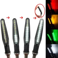 Universal Motorcycle LED Turn Signal Light Indicator Amber Flasher Lamp For Suzuki gsxs 750 1000 rgv 250 gsr 600 750 GSXR1000