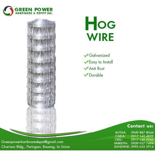 HOG WIRE GALVANIZED. Lazada PH