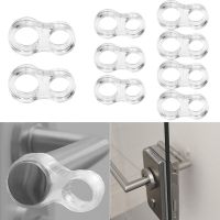 Silicone Buffer Door Stoper Transparent Door Handle Anti-collision Covers Ring Wall Furniture Protective Safety Shockproof Pad Decorative Door Stops