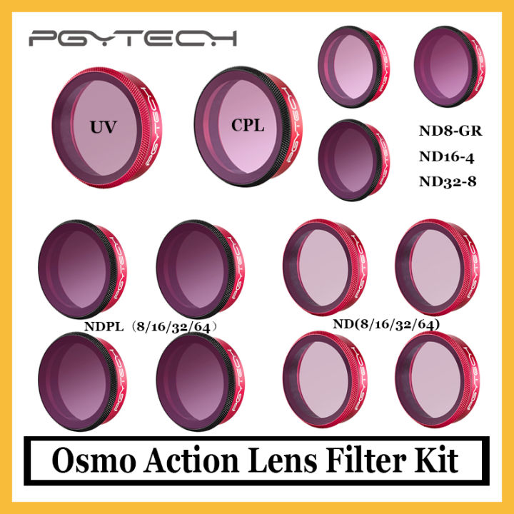 original-pgytech-dji-osmo-action-filter-kit-uv-cpl-nd-nd-pl-set-professional-version-for-sports-camera